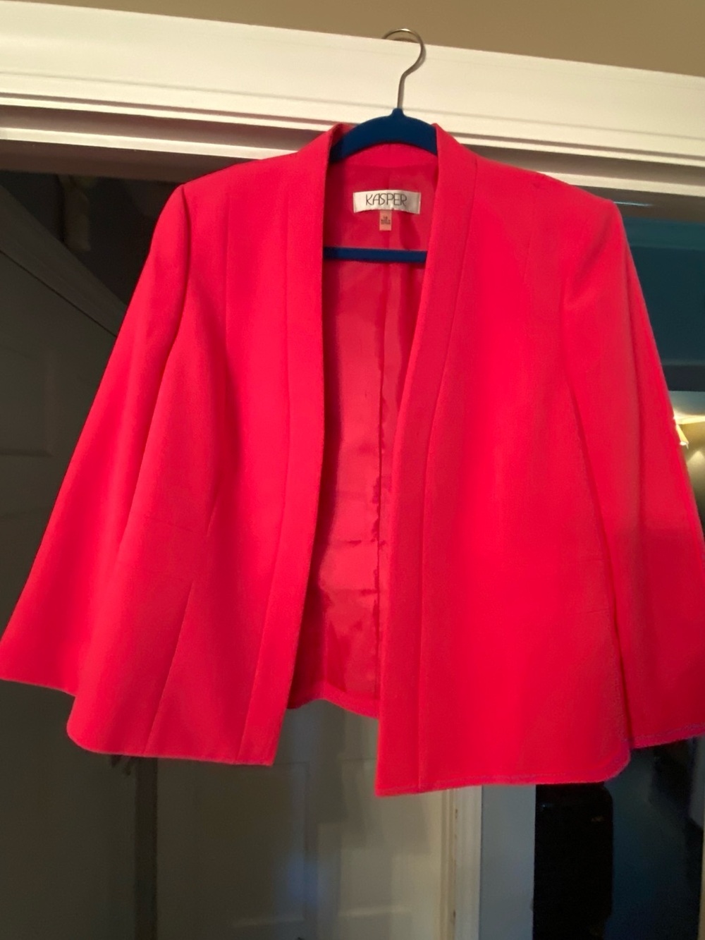 CAPSULE Kasper four piece Open-Front Pink Women's Blazer Jacket